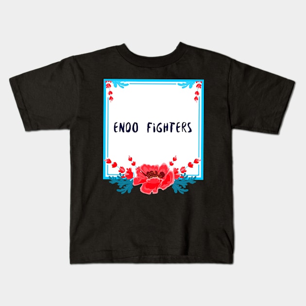 endo fighters Kids T-Shirt by Zipora